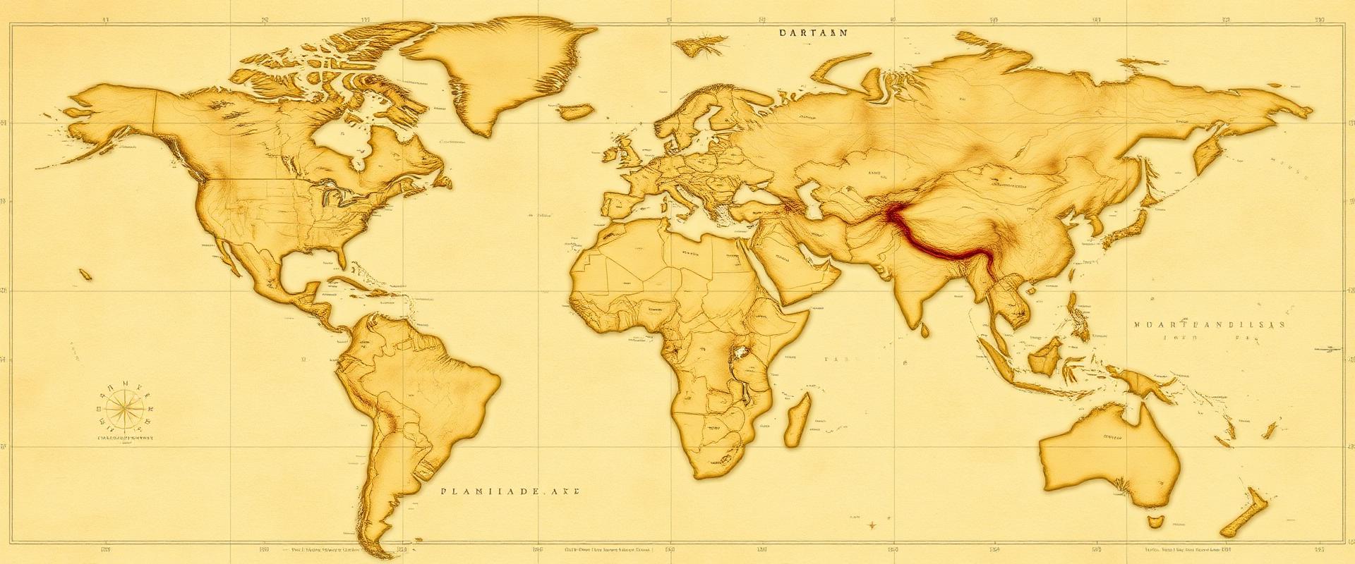 Cartographic map of active Atlas Sanctum projects worldwide